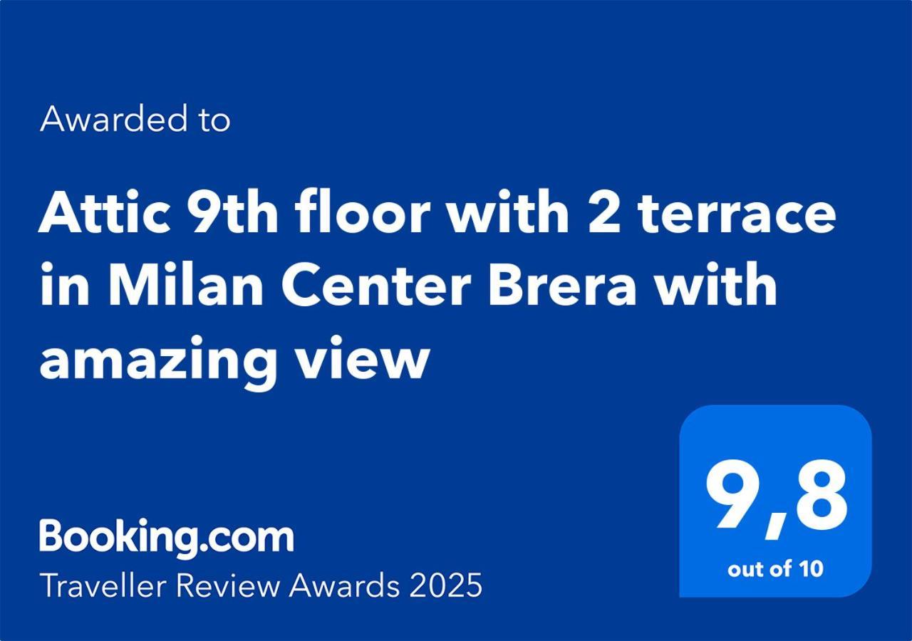Appartamento Attic 9th Floor With 2 Terrace In Center Brera With Amazing View Milano